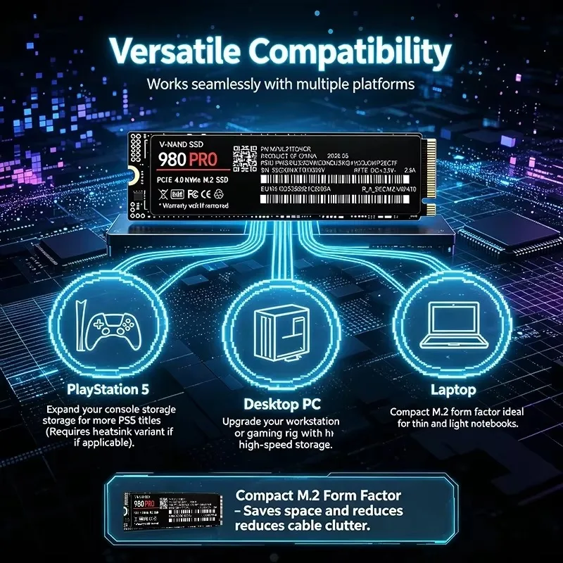 High-Speed 980 PRO PCIe 4.0 X4 - огляд і ціна M.2 Nvme 4Tb Pcie 4.0 Ssd