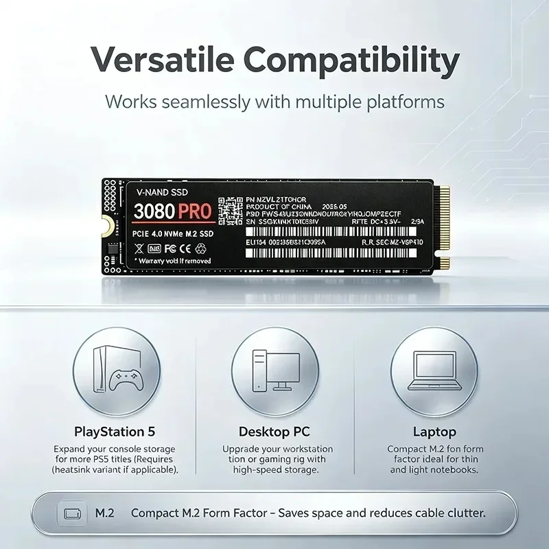 Original 3080 PRO M.2 2280 PCI - огляд і ціна M.2 Nvme 4Tb Pcie 4.0 Ssd