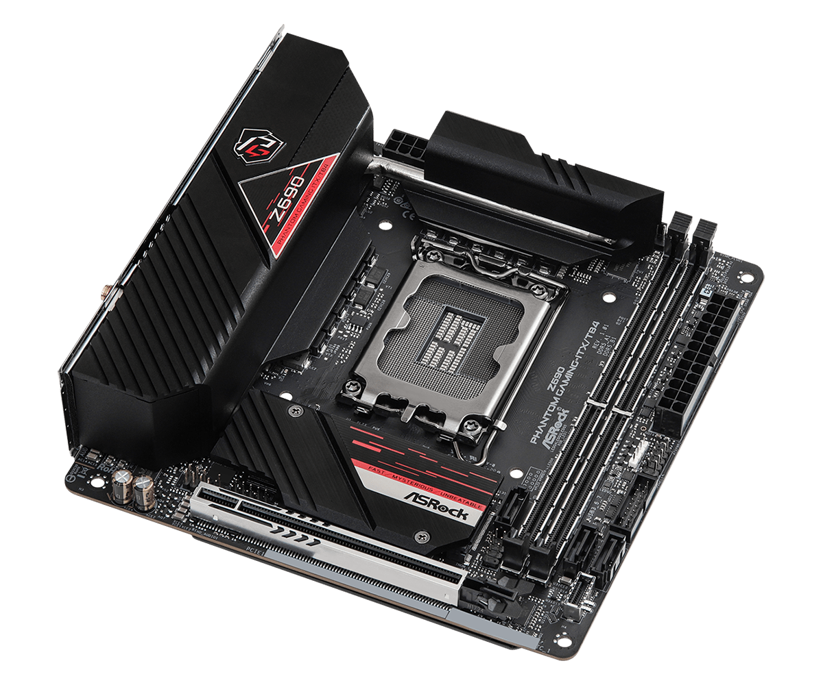 ASROCK Z690 PHANTOM GAMING-ITX - огляд і ціна Lga 1700 Ddr5 Itx Motherboard