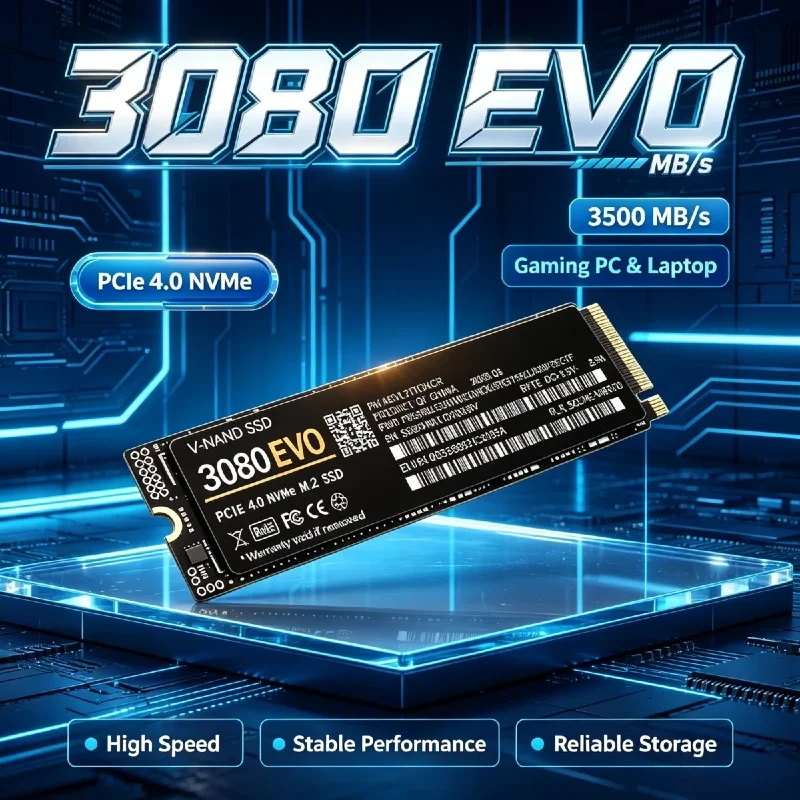 3080 EVO 1TB 2TB 4TB M.2 NVMe  - огляд і ціна M.2 Nvme 4Tb Pcie 4.0 Ssd