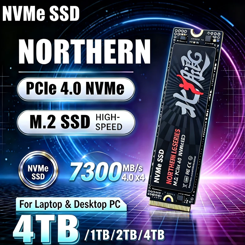High‑Speed 7300MBs，Original BT - огляд і ціна M.2 Nvme 4Tb Pcie 4.0 Ssd